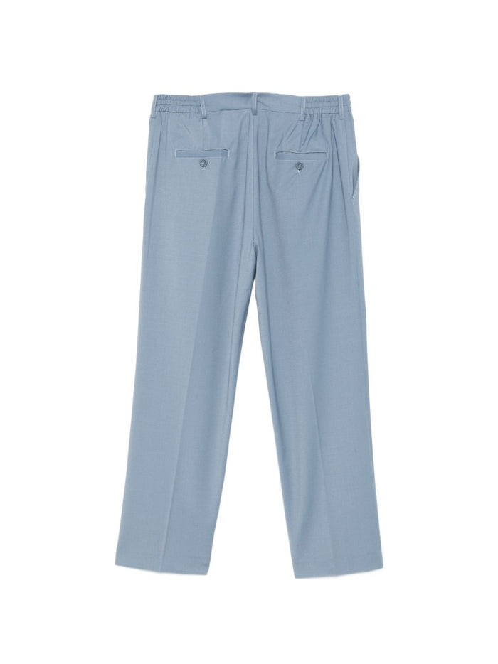 New York Men's Light Blue Trousers 2