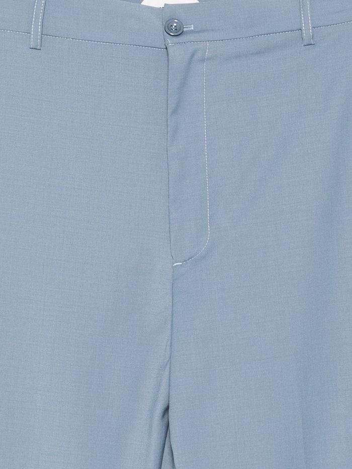 New York Men's Light Blue Trousers 3