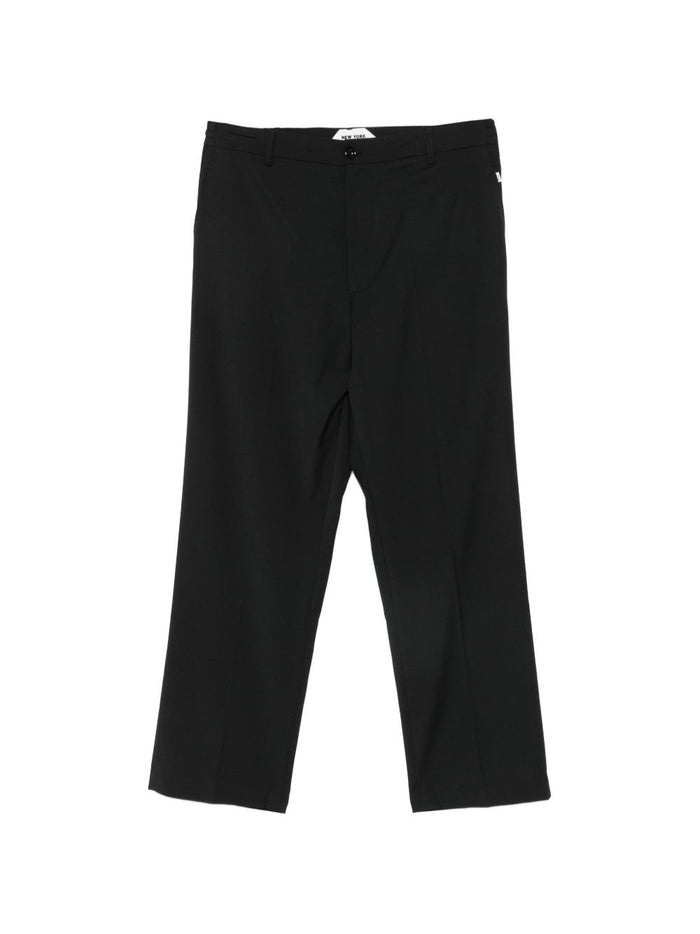 New York Men's Black Trousers 1
