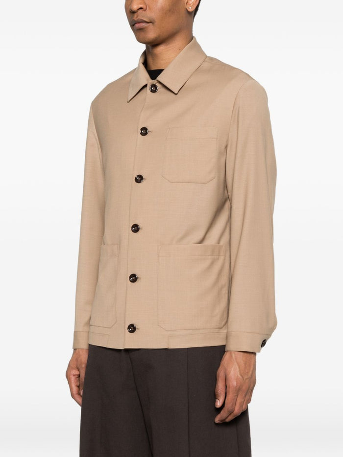 New York Camicia Beige Uomo 4