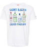 Mc2 Saint Barth T-shirt Bianco Uomo Liquid Therapy 5