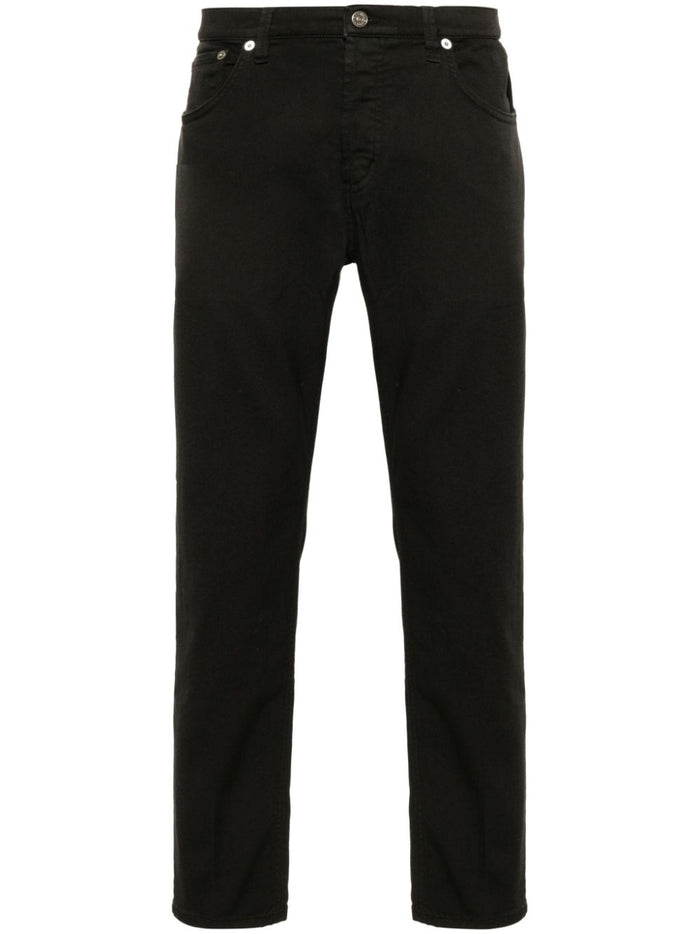 Dondup Jeans Nero Uomo Vestibilità Slim 5