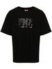 Kenzo T-shirt Nero Uomo Logo Applicato 5