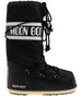 Moon Boot Scarpa Nero Donna Stivali Icon Stampa Logo 1