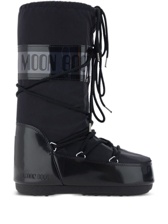 Moon Boot Scarpa Nero Donna Stivali Glance 1