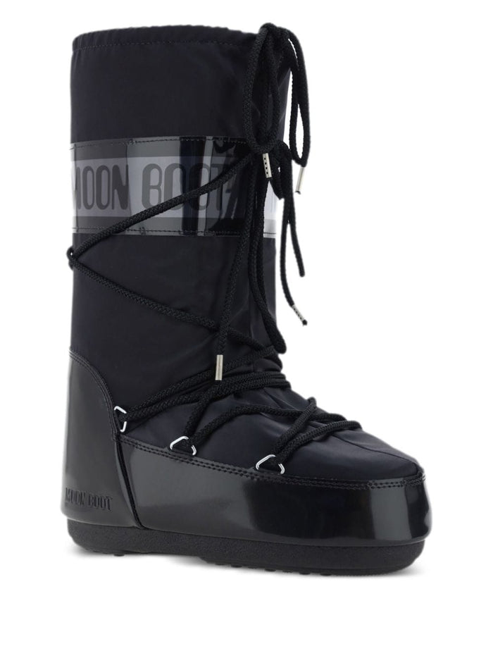 Moon Boot Scarpa Nero Donna Stivali Glance 4