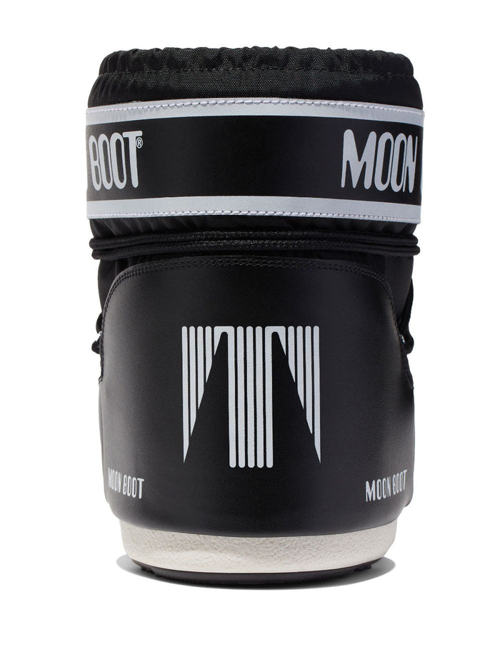 Moon Boot Scarpa Nero Donna Stivali Icon Low 2 3