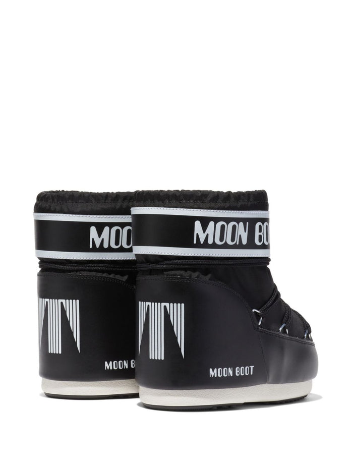 Moon Boot Scarpa Nero Donna Stivali Icon Low 2 4