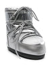 Moon Boot Scarpa Argento Donna Stivali Monaco Effetto Metallizzato 3