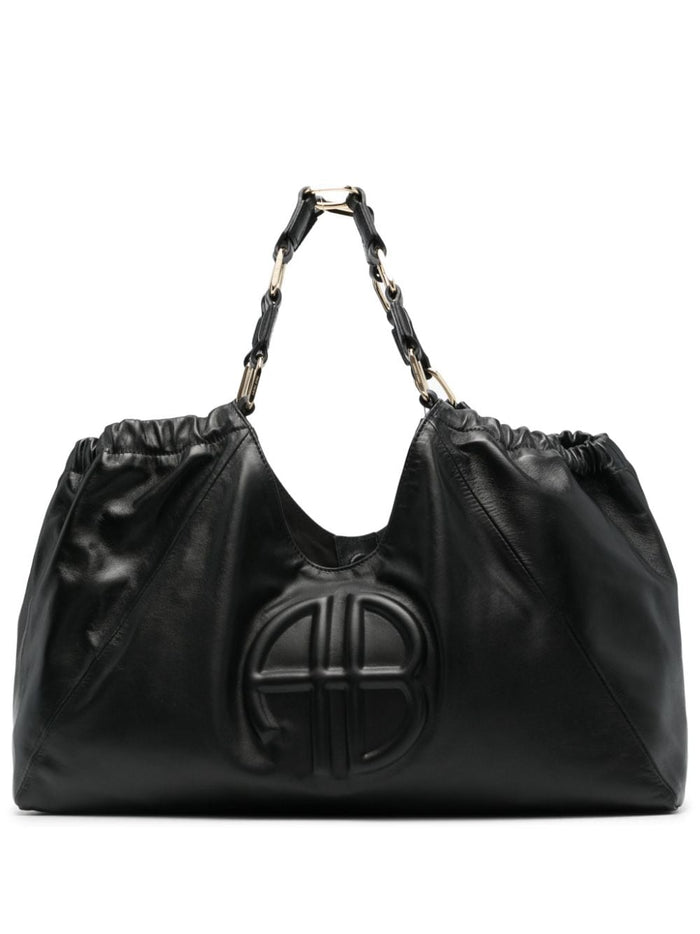 Anine Bing Black Women's Bag with Ring Handles 2