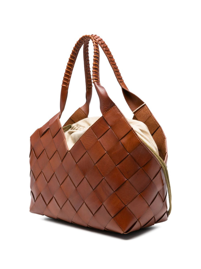 Dragon Diffusion Tasche Castello für Damen Braun 4