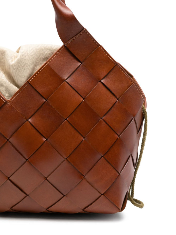 Dragon Diffusion Tasche Castello für Damen Braun 5