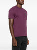 Stone Island T-shirt Purple Men Micro Patch Logo 2