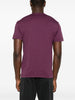 Stone Island T-shirt Purple Men Micro Patch Logo 3