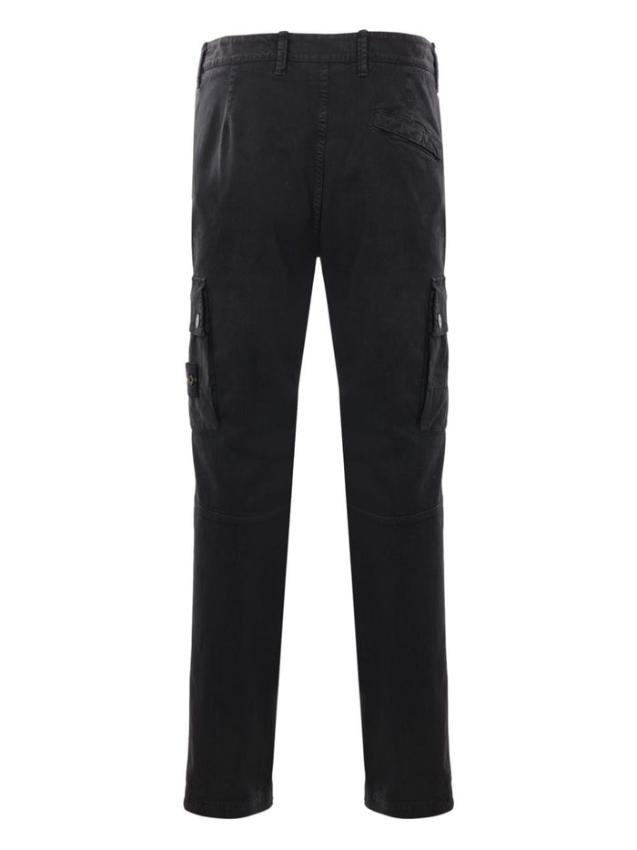 Stone Island Pantalone Nero Uomo Cargo 2