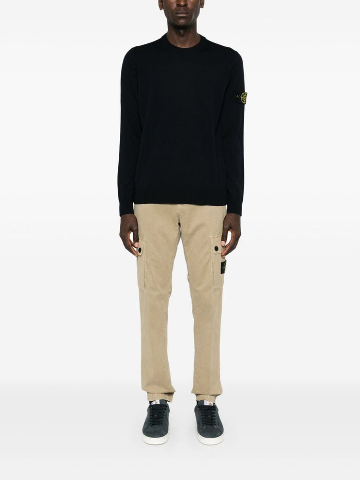 Stone Island Pantalone Marrone Uomo Cargo 1