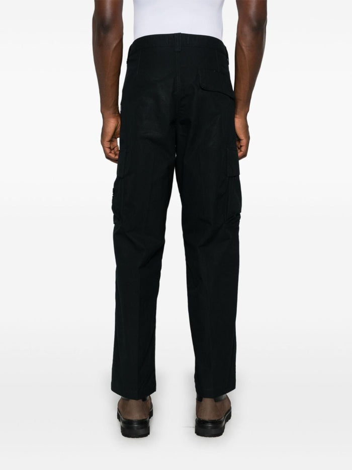 Stone Island Black Cargo Pants Men 3