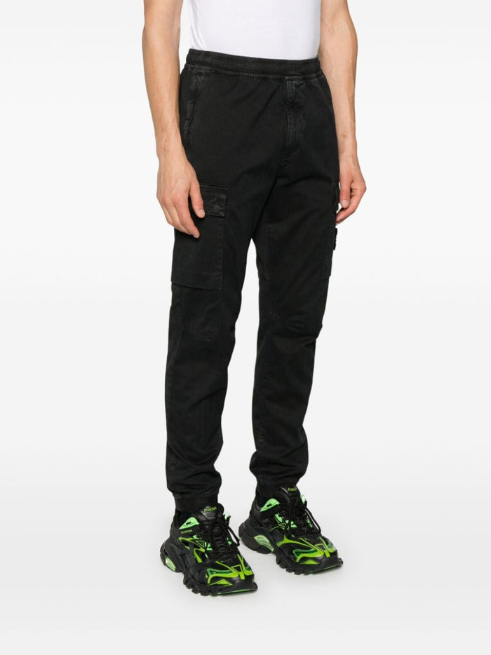 Stone Island Jeans Black Men Cargo 2