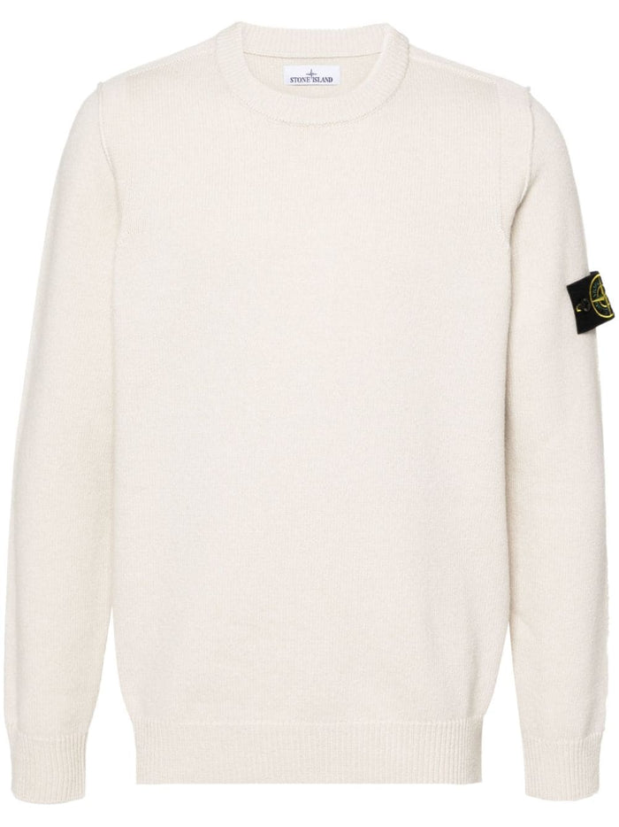 Stone Island Maglia Uomo Girocollo Patch Logo 5