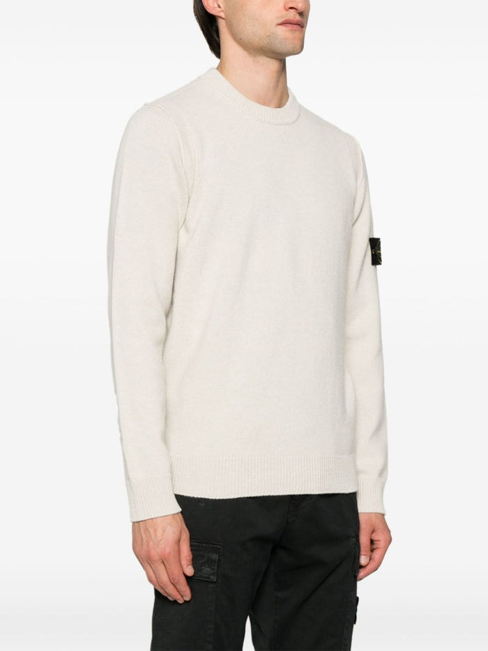 Stone Island Maglia Uomo Girocollo Patch Logo 2