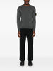 Stone Island Men's Grey Patch Sleeve Sweater 1