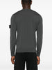 Stone Island Men's Grey Patch Sleeve Sweater 3