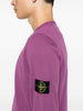 Stone Island Men's Purple Patch Sleeve Jersey 4