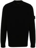 Stone Island Men's Black Patch Logo Sweater 5