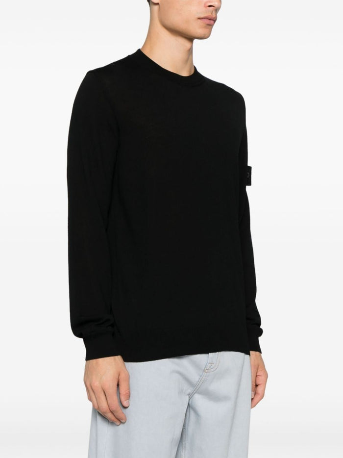 Stone Island Maglia Nero Uomo Etichetta Compass 2