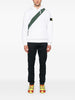 Stone Island Men's White Hoodie 1