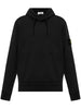 Stone Island Black Men's Hooded Sweatshirt 4