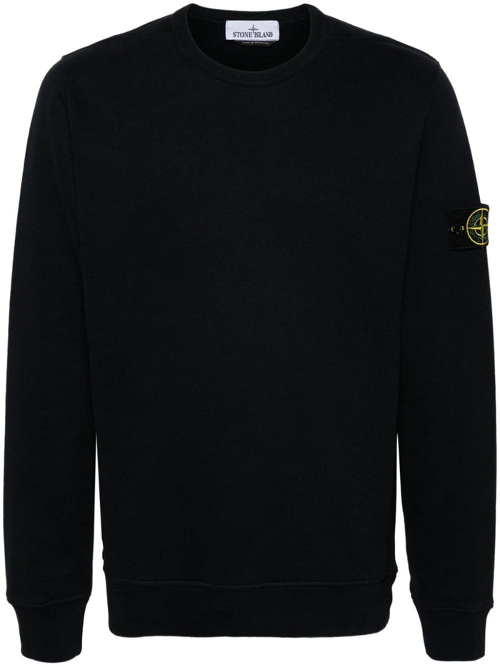 Stone Island Men's Crewneck Blue Sweatshirt 5