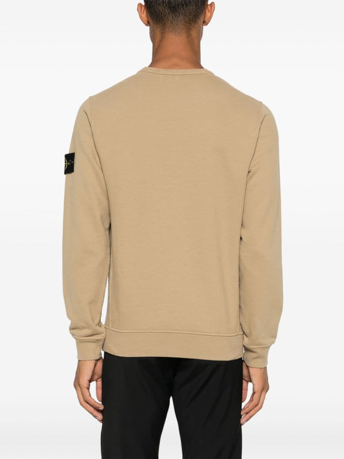 Stone Island Men's Brown Crewneck Sweatshirt 3