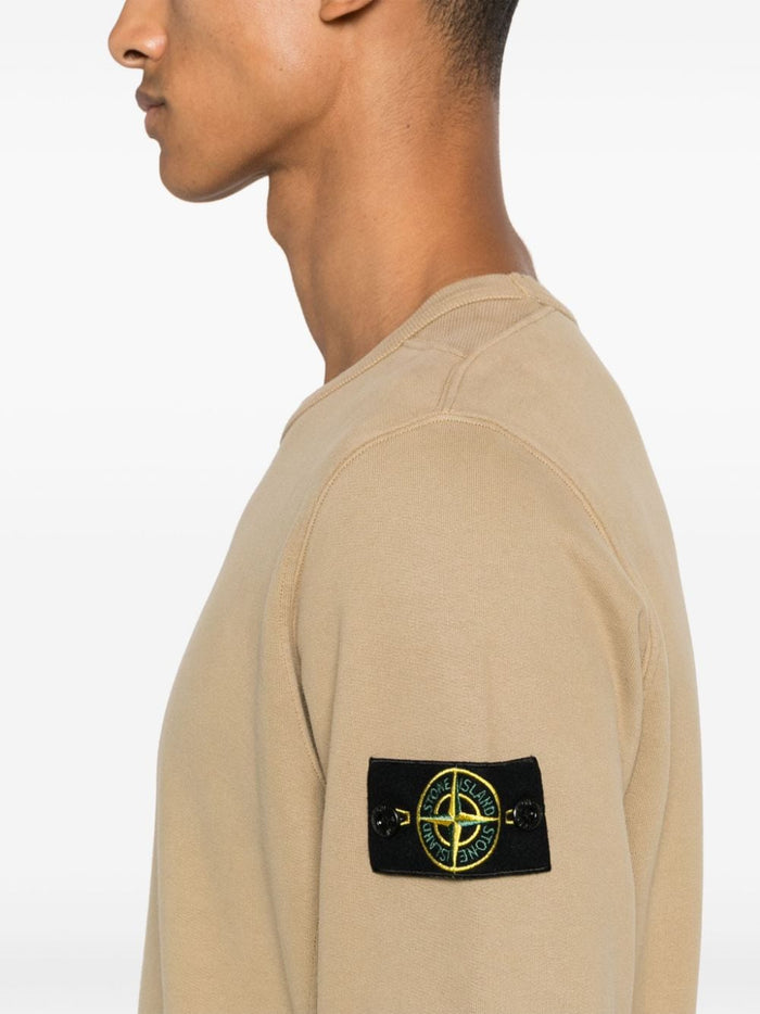 Stone Island Men's Brown Crewneck Sweatshirt 4