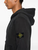 Stone Island Black Men's Hooded Sweatshirt 4