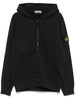 Stone Island Black Men's Hooded Sweatshirt 5