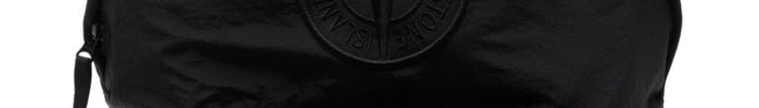 Stone Island Black Backpack Men - Dipierro