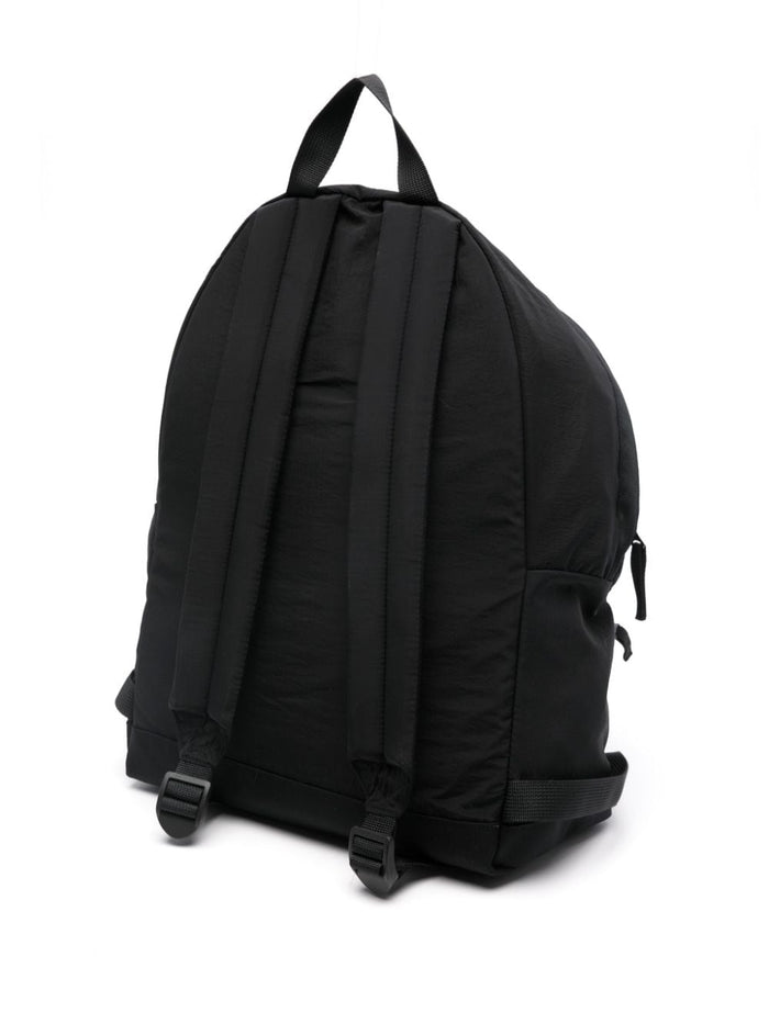 Stone Island Black Backpack Men 2