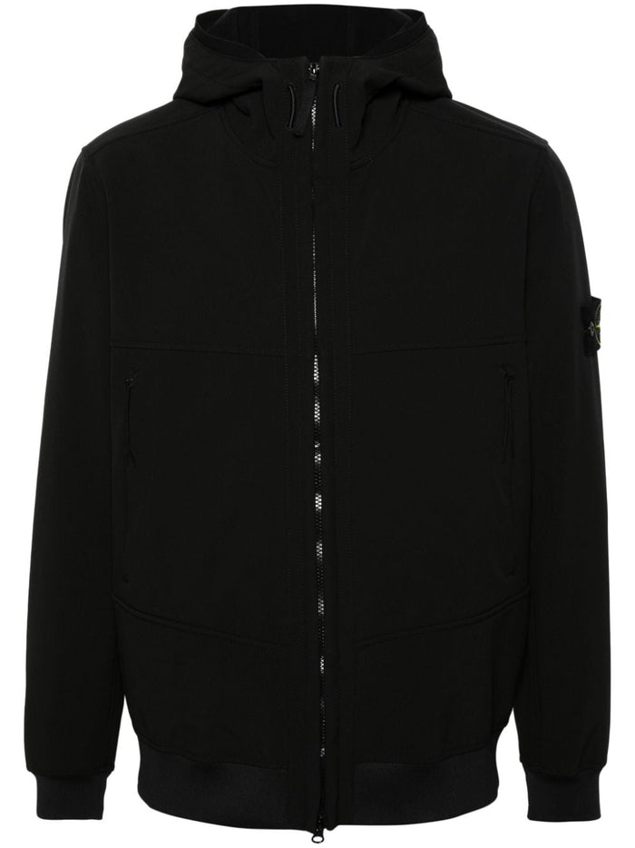 Stone Island Giubbotto Nero Uomo con Cappuccio 5