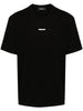 Dsquared2 Black Men's T-shirt with Micro Logo Print 5