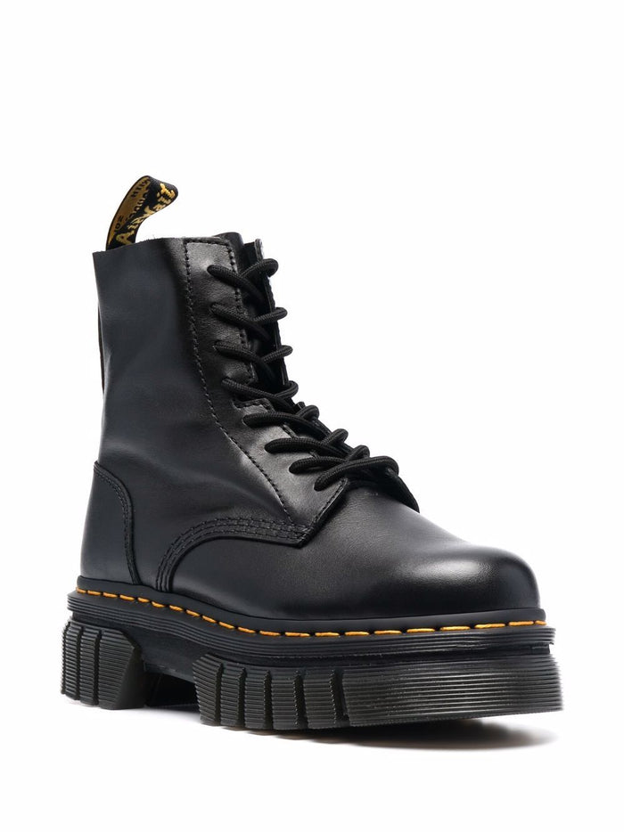 Dr.Martens Scarpa Nero Donna Audrick Platform 2