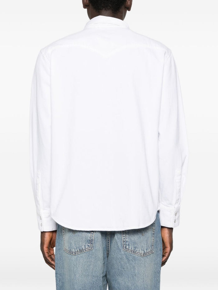 Levi's Camicia Bianco Uomo Western 3
