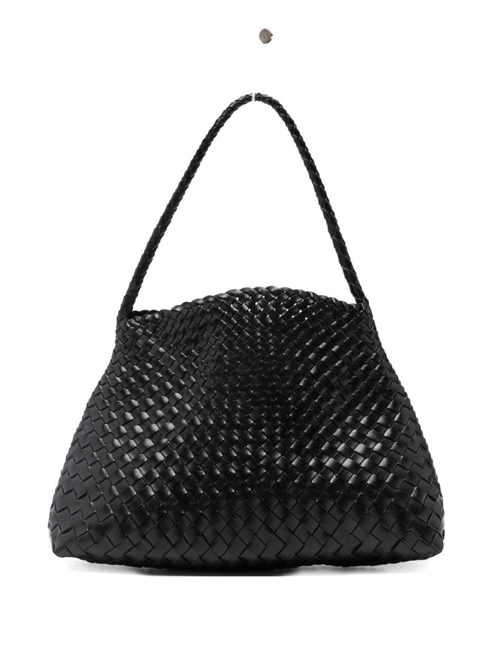 Dragon Diffusion Borsa Nero Donna Motivo Intrecciato 1