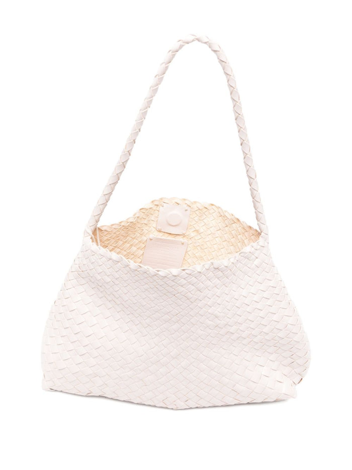 Dragon Diffusion Geflochtene Damenhandtasche Sand 2