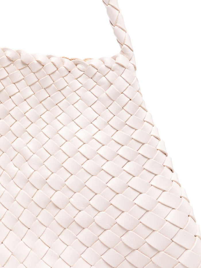Dragon Diffusion Geflochtene Damenhandtasche Sand 3