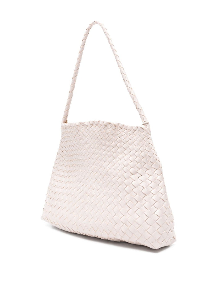 Dragon Diffusion Geflochtene Damenhandtasche Sand 5
