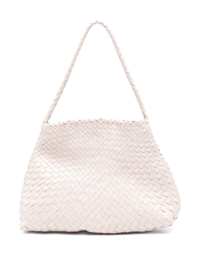 Dragon Diffusion Geflochtene Damenhandtasche Sand 1
