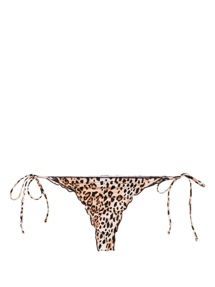 Mc2 Saint Barth Slip Beige Donna Animalier 1