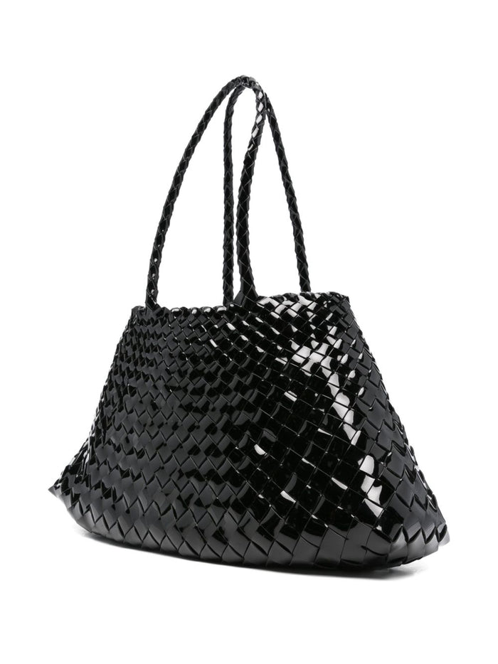 Dragon Diffusion Borsa Nero Donna Tote Lucida 3