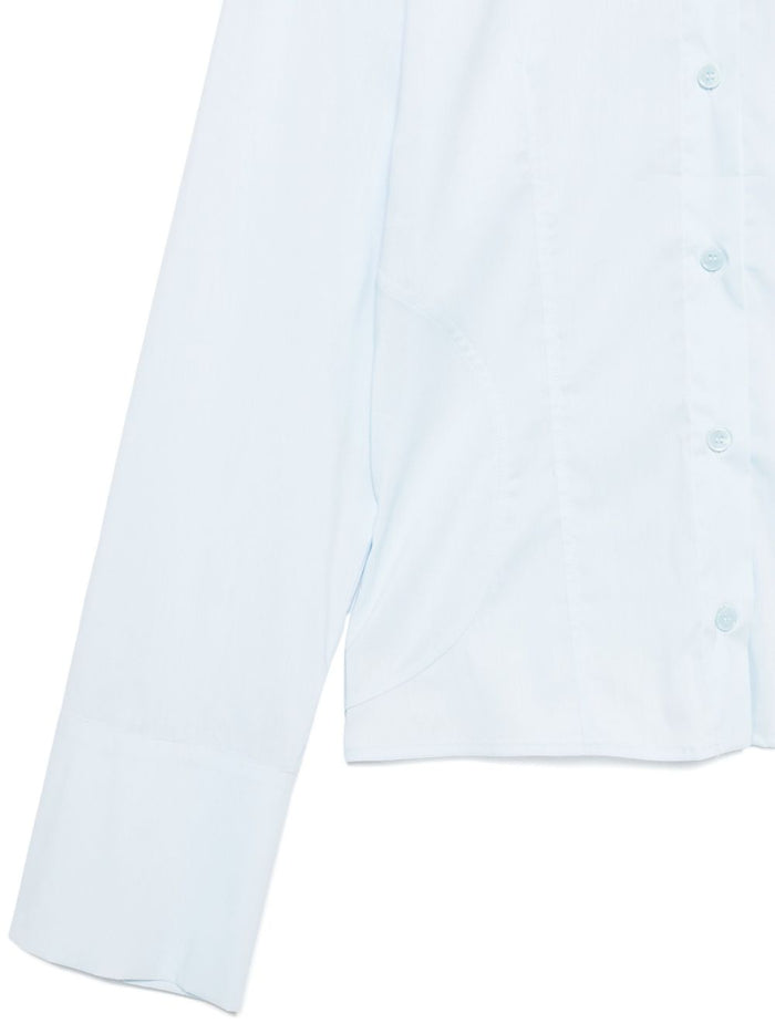 Patrizia Pepe Camicia Blu Donna 2